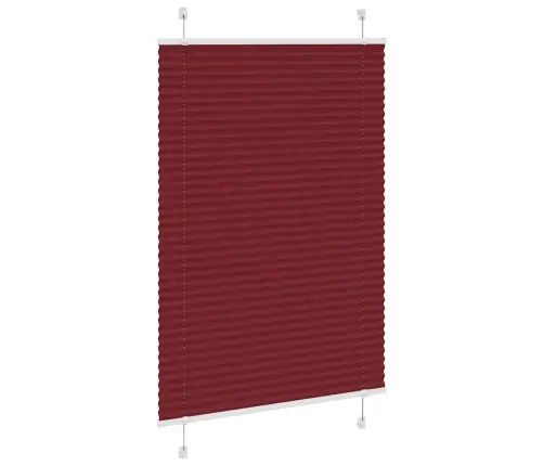 Kroku Žalūzija Bordo Sarkana 90X150 Cm Auduma Platums 89,4 Cm Vidaxl