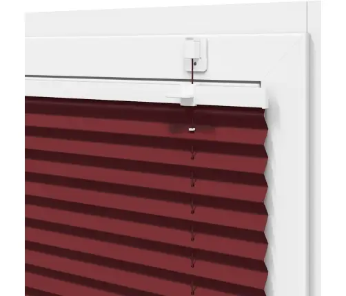 Kroku Žalūzija Bordo Sarkana 95X150 Cm Auduma Platums 94,4 Cm Vidaxl