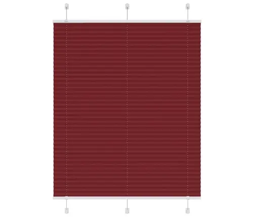 Kroku Žalūzija Bordo Sarkana 105X150 Cm Auduma Platums 104,4 Cm Vidaxl