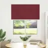 Kroku Žalūzija Bordo Sarkana 110X150 Cm Auduma Platums 109,4 Cm Vidaxl