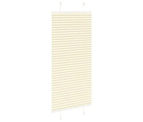 Plisuotas Blind Cream 65X100 Cm Audinio Plotis 64,4 Cm