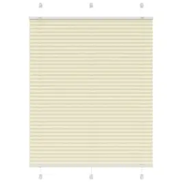 Plisseeritud Pimekreem 105X100 Cm Kanga Laius 104,4Cm Polüester Plisseeritud Pimekreem 105X100 Cm Kanga Laius 104,4Cm Polüester