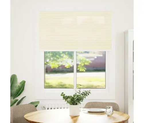Kroku Žalūziju Krēms 110X100 Cm Auduma Platums 109,4 Cm Vidaxl Kroku Žalūziju Krēms 110X100 Cm Auduma Platums 109,4 Cm Vidaxl