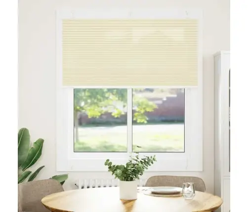 Kroku Žalūziju Krēms 115X100 Cm Auduma Platums 114,4 Cm Vidaxl