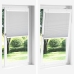 Plisēts Žalūziju Krēms 75X150 Cm Auduma Platums 74,4 Cm Vidaxl