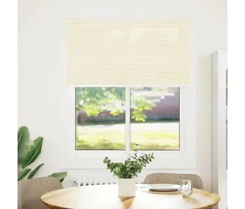 Plisseeritud Pimekreem 105X150 Cm Kanga Laius 104,4Cm Polüester