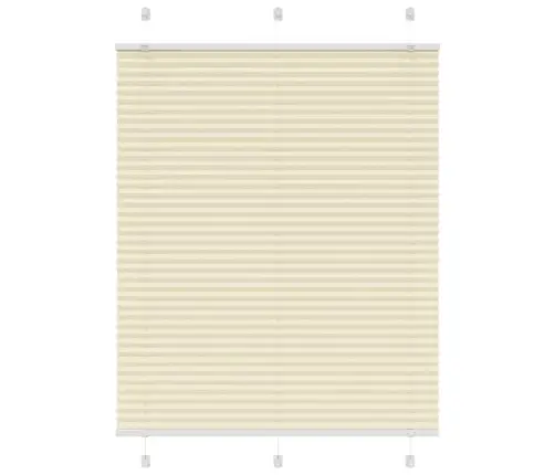 Plisseeritud Pimekreem 110X150 Cm Kanga Laius 109,4Cm Polüester