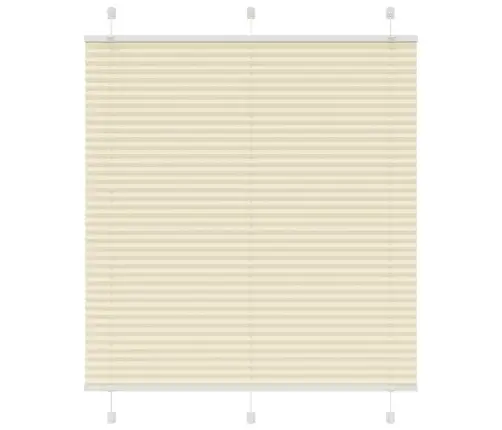 Plisuotas Blind Cream 115X150 Cm Audinio Plotis 114,4 Cm
