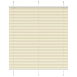 Plisuotas Blind Cream 120X150 Cm Audinio Plotis 119,4 Cm