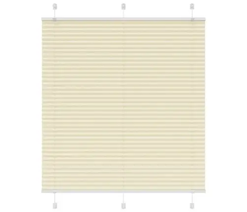 Plisuotas Blind Cream 120X150 Cm Audinio Plotis 119,4 Cm