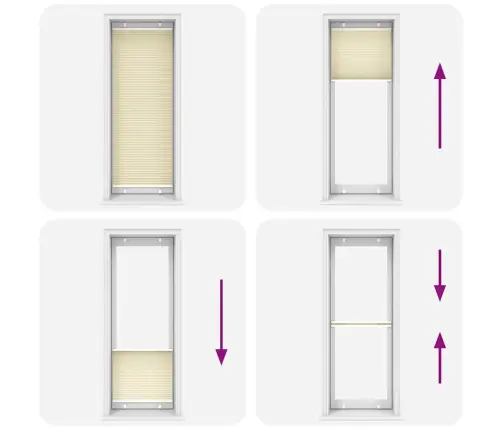Plisuotas Blind Cream 80X200 Cm Audinio Plotis 79,4 Cm Plisuotas Blind Cream 80X200 Cm Audinio Plotis 79,4 Cm