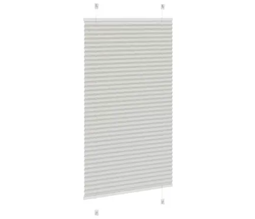 Klostuota Žaliuze Šviesiai Pilka 70X100 Cm Audinio Plotis