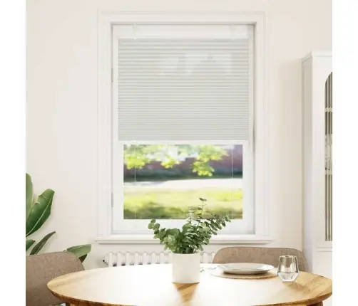 Kroku Žalūzija Gaiši Pelēka 75X100 Cm Auduma Platums 74,4 Cm Vidaxl