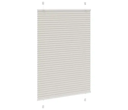 Kroku Žalūzija Gaiši Pelēka 85X100 Cm Auduma Platums 84,4 Cm Vidaxl Kroku Žalūzija Gaiši Pelēka 85X100 Cm Auduma Platums 84,4 Cm Vidaxl