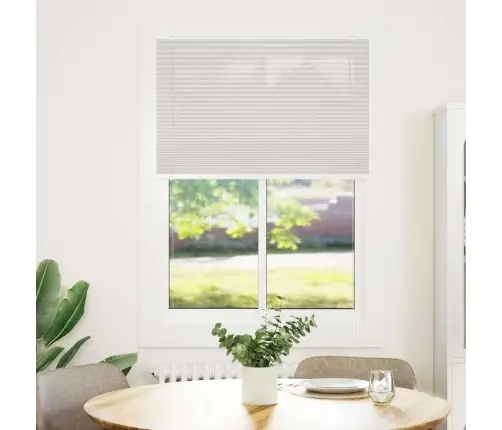 Klostuota Žaliuze Šviesiai Pilka 95X100 Cm Audinio Plotis