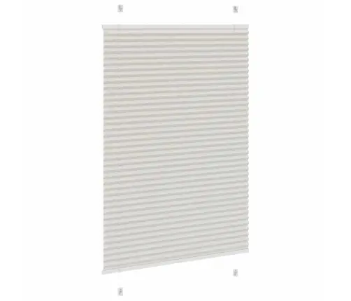 Klostuota Žaliuze Šviesiai Pilka 95X100 Cm Audinio Plotis