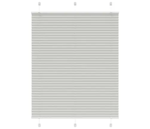 Klostuota Žaliuze Šviesiai Pilka 105X100 Cm Audinio Plotis