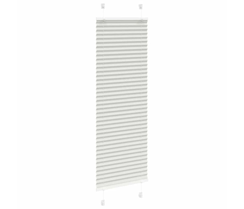 Kroku Žalūzija Gaiši Pelēka 45X150 Cm Auduma Platums 44,4 Cm Vidaxl