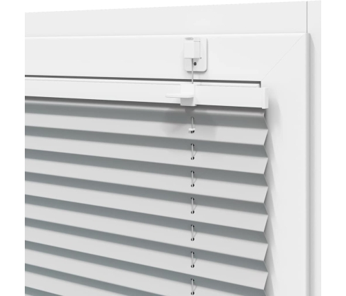 Kroku Žalūzija Gaiši Pelēka 45X150 Cm Auduma Platums 44,4 Cm Vidaxl