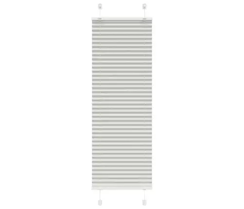 Kroku Žalūzija Gaiši Pelēka 50X150 Cm Auduma Platums 49,4 Cm Vidaxl