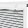 Kroku Žalūzija Gaiši Pelēka 75X150 Cm Auduma Platums 74,4 Cm Vidaxl