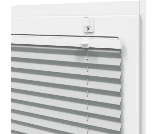Kroku Žalūzija Gaiši Pelēka 75X150 Cm Auduma Platums 74,4 Cm Vidaxl