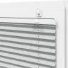 Kroku Žalūzija Gaiši Pelēka 75X150 Cm Auduma Platums 74,4 Cm Vidaxl