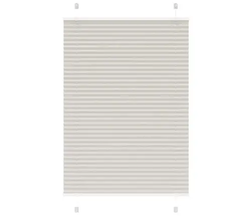 Plisseeritud Ruloo Helehall 85X150 Cm Kanga Laius 84,4 Cm