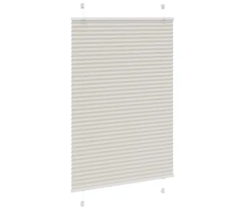 Plisseeritud Ruloo Helehall 95X150 Cm Kanga Laius 94,4 Cm