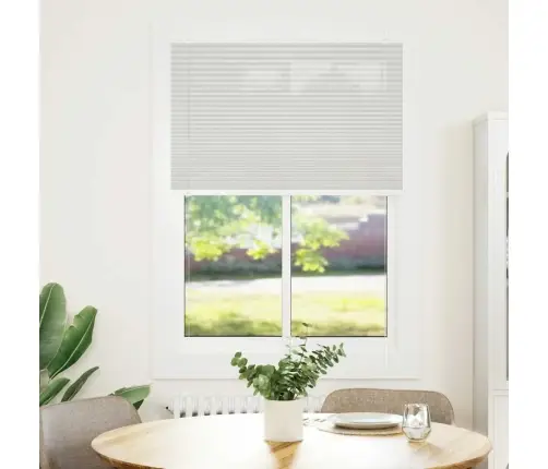 Kroku Žalūzija Gaiši Pelēka 100X150 Cm Auduma Platums 99,4 Cm Vidaxl