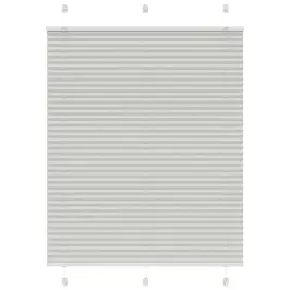Kroku Žalūzija Gaiši Pelēka 110X150 Cm Auduma Platums 109,4 Cm Vidaxl