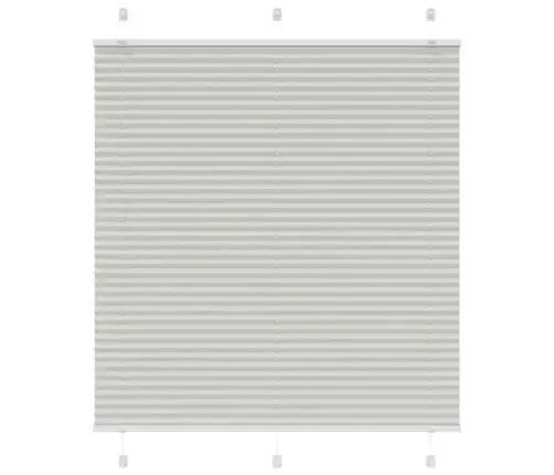 Kroku Žalūzija Gaiši Pelēka 120X150 Cm Auduma Platums 119,4 Cm Vidaxl