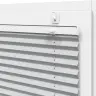 Kroku Žalūzija Gaiši Pelēka 40X200 Cm Auduma Platums 39,4 Cm Vidaxl