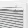 Kroku Žalūzija Gaiši Pelēka 60X200 Cm Auduma Platums 59,4 Cm Vidaxl