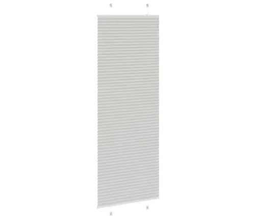 Kroku Žalūzija Gaiši Pelēka 70X200 Cm Auduma Platums 69,4 Cm Vidaxl