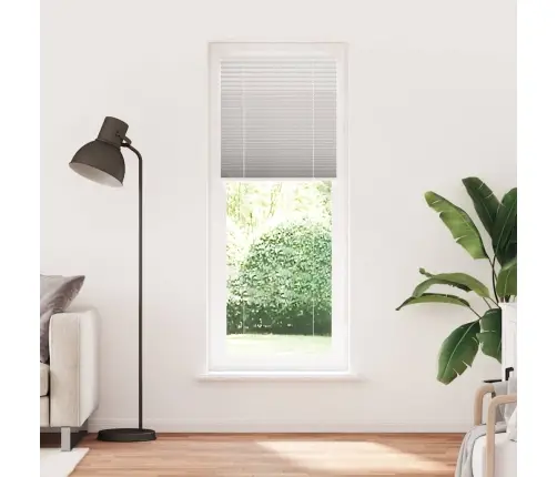 Kroku Žalūzija Gaiši Pelēka 75X200 Cm Auduma Platums 74,4 Cm Vidaxl