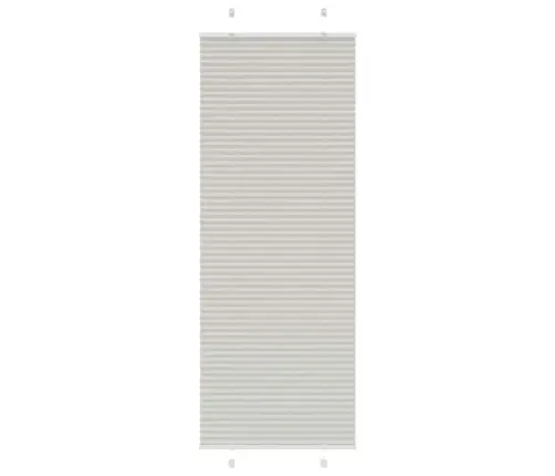 Klostuota Žaliuze Šviesiai Pilka 80X200 Cm Audinio Plotis Klostuota Žaliuze Šviesiai Pilka 80X200 Cm Audinio Plotis