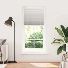 Plisseeritud Ruloo Helehall 85X200 Cm Kanga Laius 84,4 Cm
