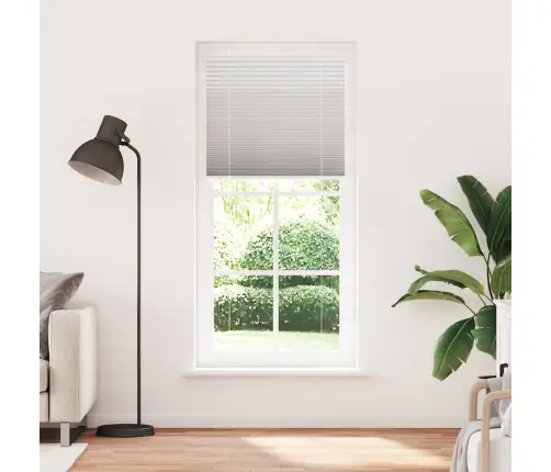 Klostuota Žaliuze Šviesiai Pilka 90X200 Cm Audinio Plotis Klostuota Žaliuze Šviesiai Pilka 90X200 Cm Audinio Plotis