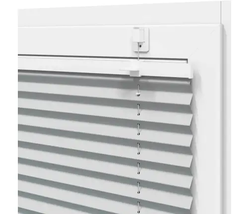 Kroku Žalūzija Gaiši Pelēka 95X200 Cm Auduma Platums 94,4 Cm Vidaxl