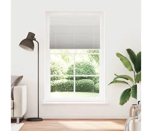 Kroku Žalūzija Gaiši Pelēka 115X200 Cm Auduma Platums 114,4 Cm Vidaxl