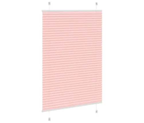 Plisseeritud Ruloo Roosa 95X150 Cm Kanga Laius 94,4 Cm