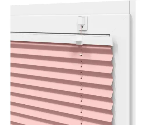 Plisseeritud Ruloo Roosa 95X150 Cm Kanga Laius 94,4 Cm