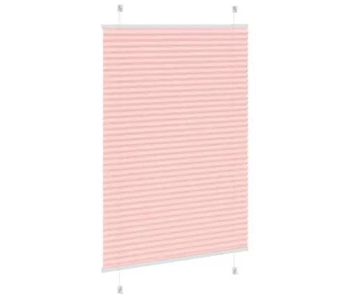 Kroku Žalūzija Rozā 100X150 Cm Auduma Platums 99,4 Cm Vidaxl