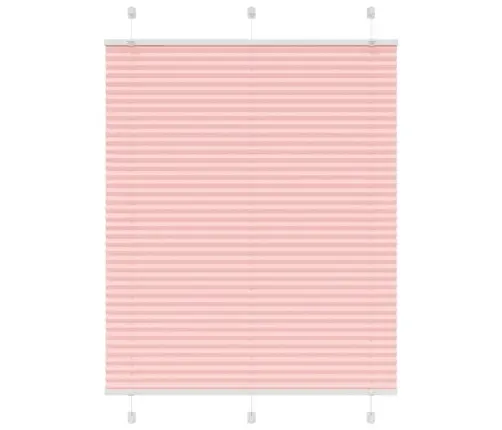 Plisseeritud Ruloo Roosa 105X150 Cm Kanga Laius 104,4 Cm