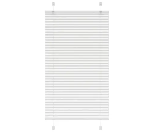 Kroku Žalūzija Balta 80X100 Cm Auduma Platums 79,4 Cm Vidaxl