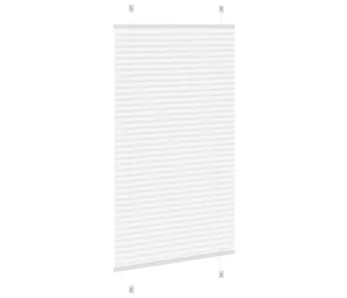 Kroku Žalūzija Balta 80X100 Cm Auduma Platums 79,4 Cm Vidaxl