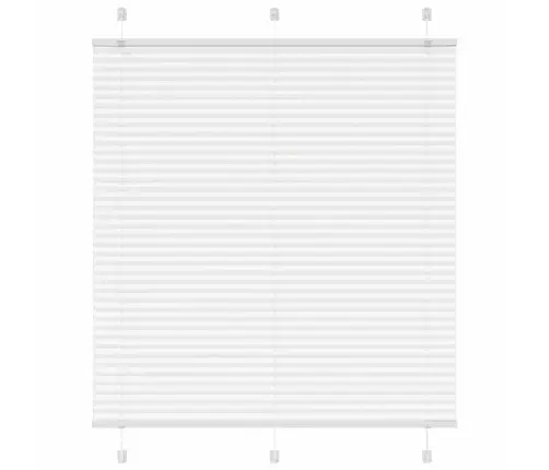 Plisseeritud Ruloo Valge 115X100 Cm Kanga Laius 114,4 Cm