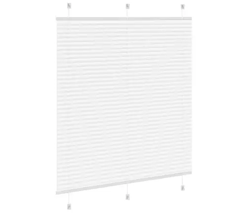 Plisseeritud Ruloo Valge 115X100 Cm Kanga Laius 114,4 Cm