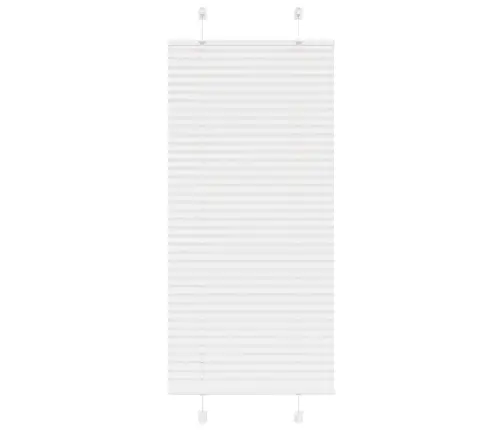 Kroku Žalūzija Balta 65X150 Cm Auduma Platums 64,4 Cm Vidaxl